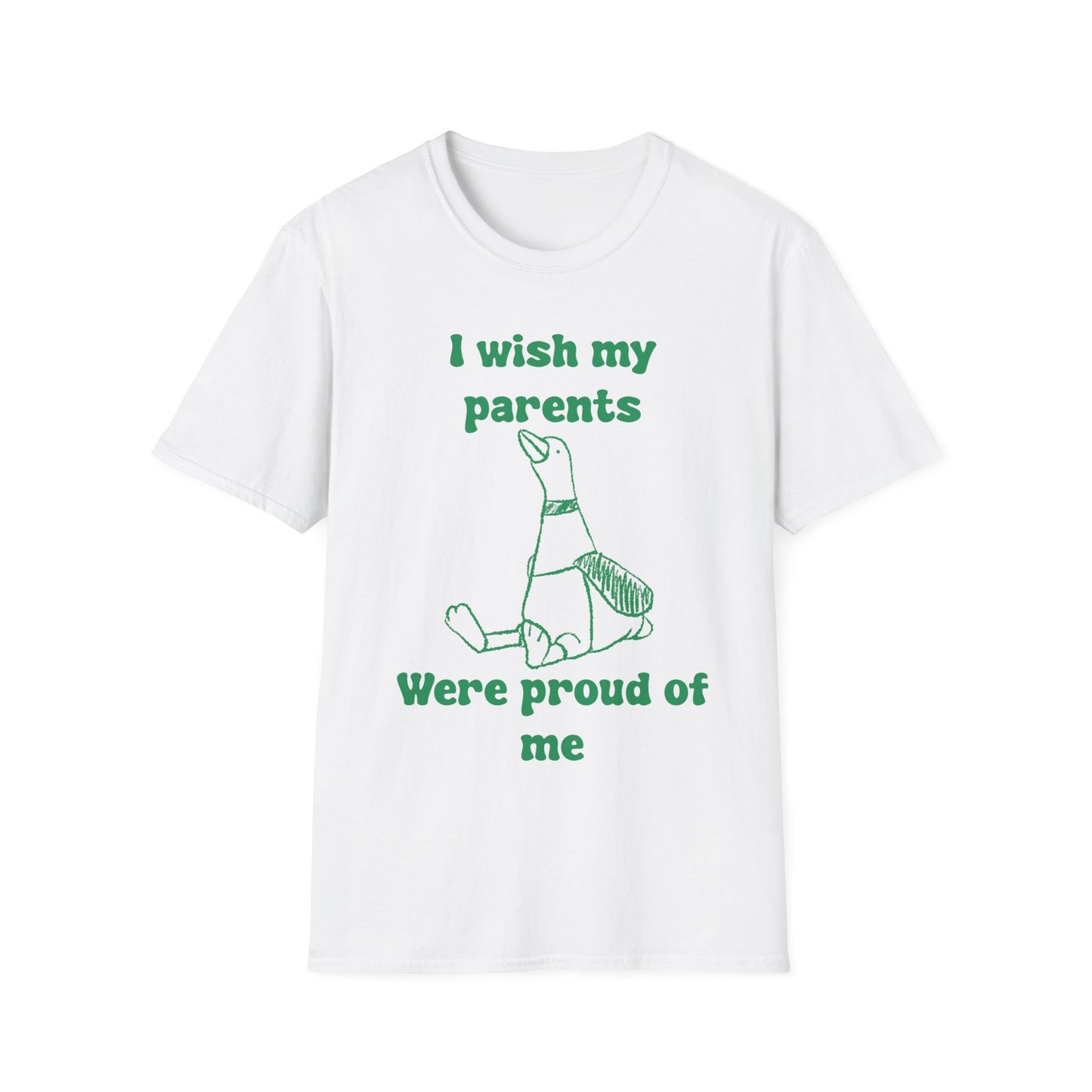 I Wish My Parents Were Proud of Me Unisex Softstyle T-Shirt