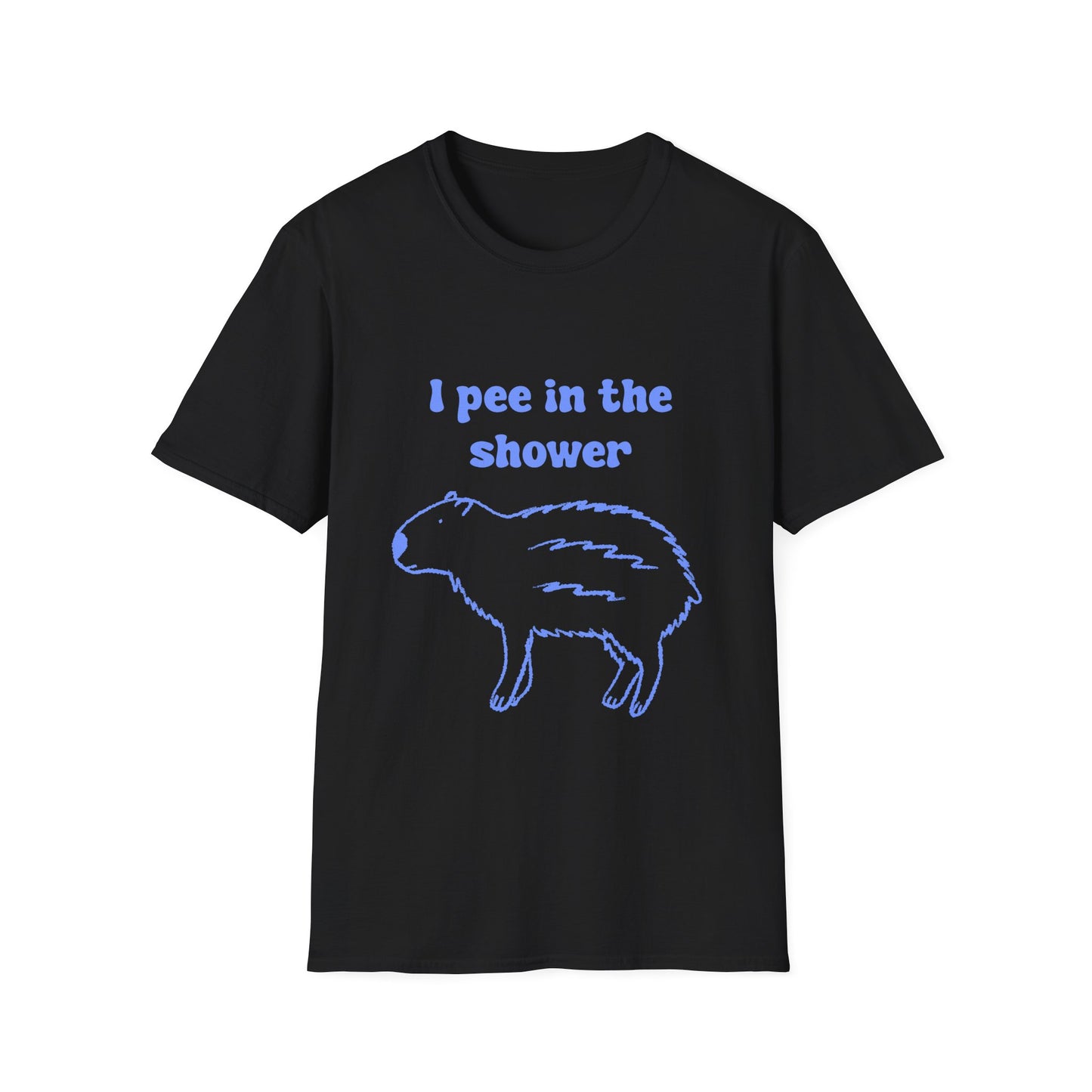 I Pee In The Shower Unisex Softstyle T-Shirt