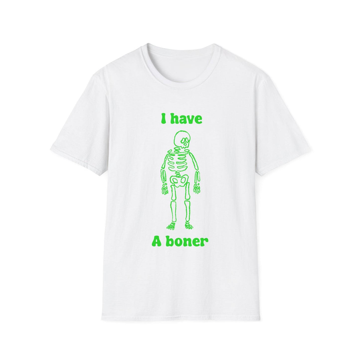 I Have A Boner (Halloween Edition) Unisex Softstyle T-Shirt