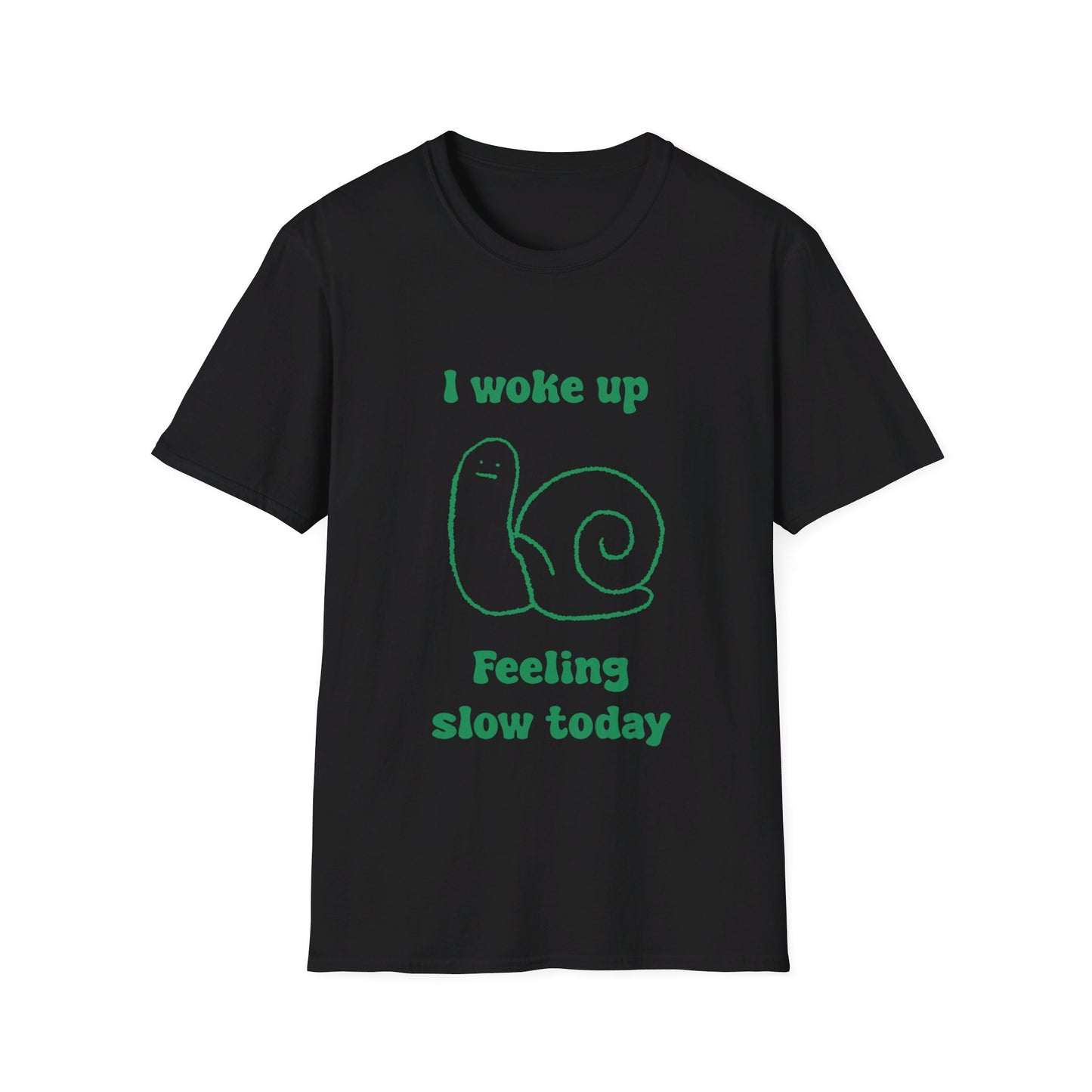 I Woke Up Feeling Slow Today Unisex Softstyle T-Shirt