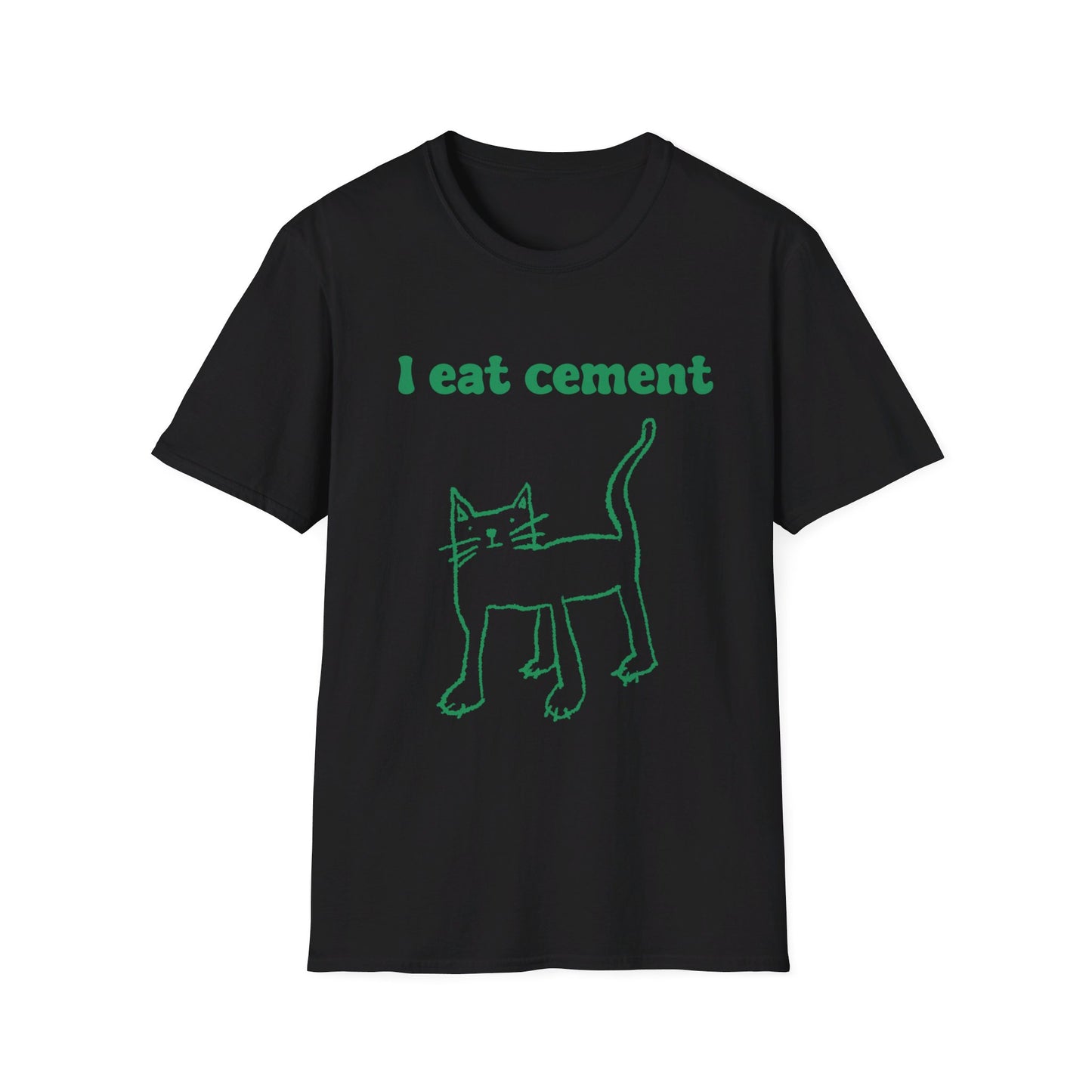 I Eat Cement Unisex Softstyle T-Shirt