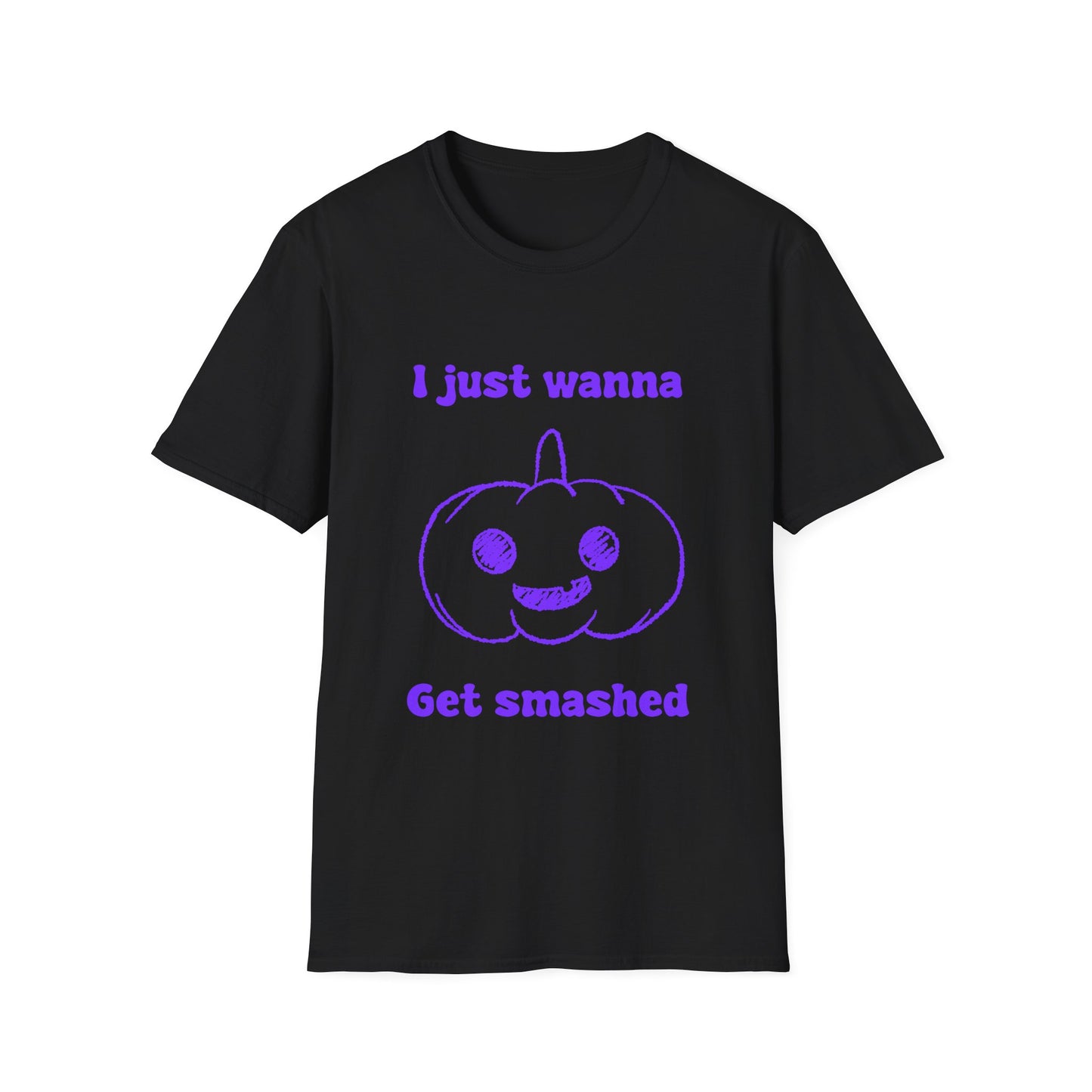 I Just Wanna Get Smashed (Halloween Edition) Unisex Softstyle T-Shirt
