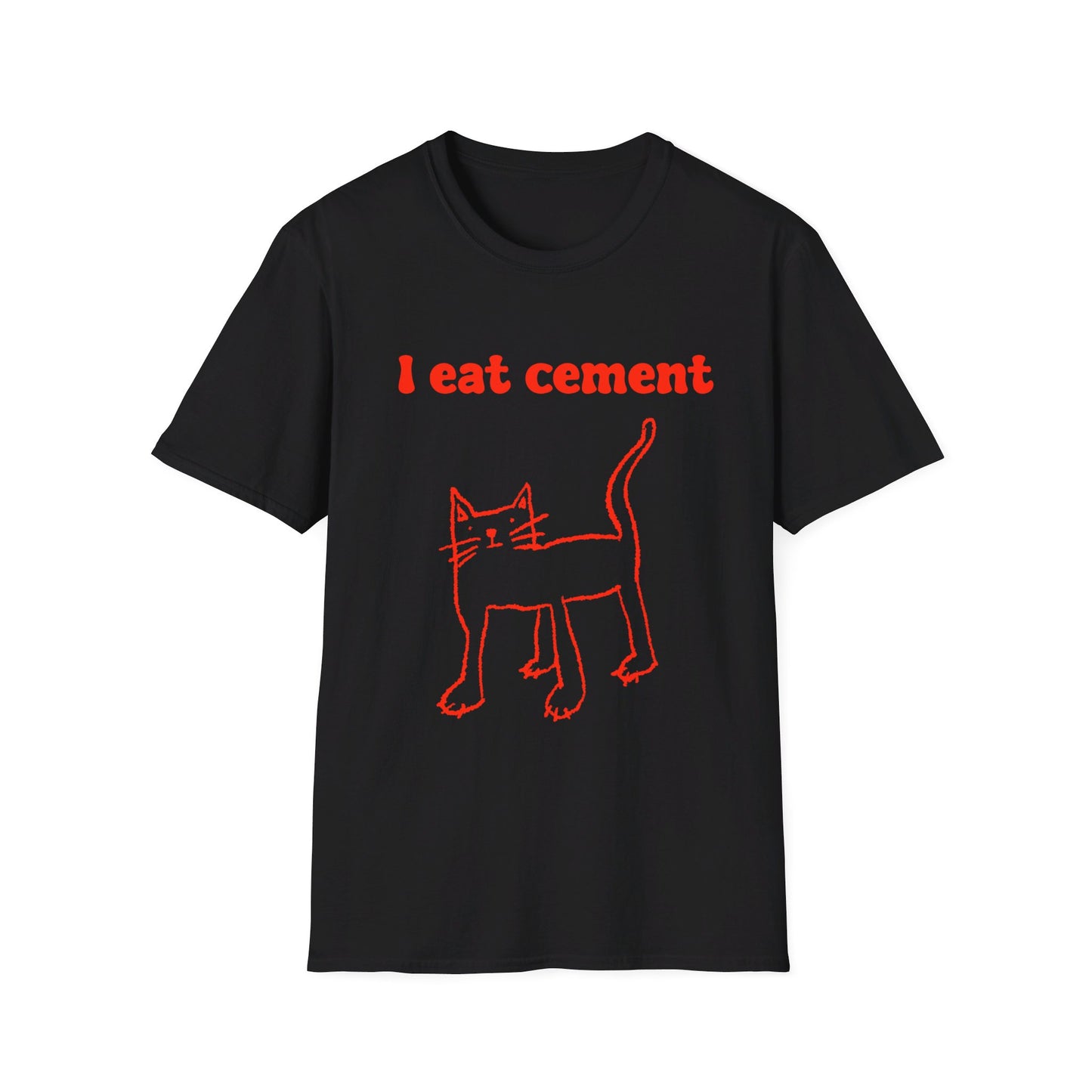 I Eat Cement Unisex Softstyle T-Shirt