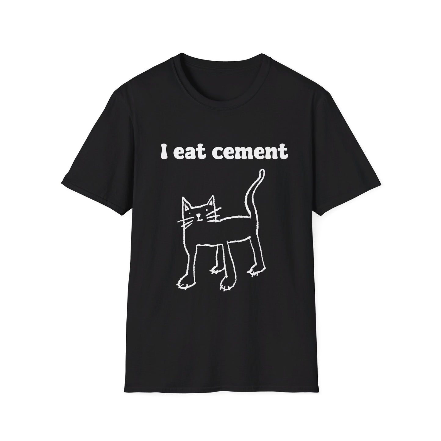 I Eat Cement Unisex Softstyle T-Shirt