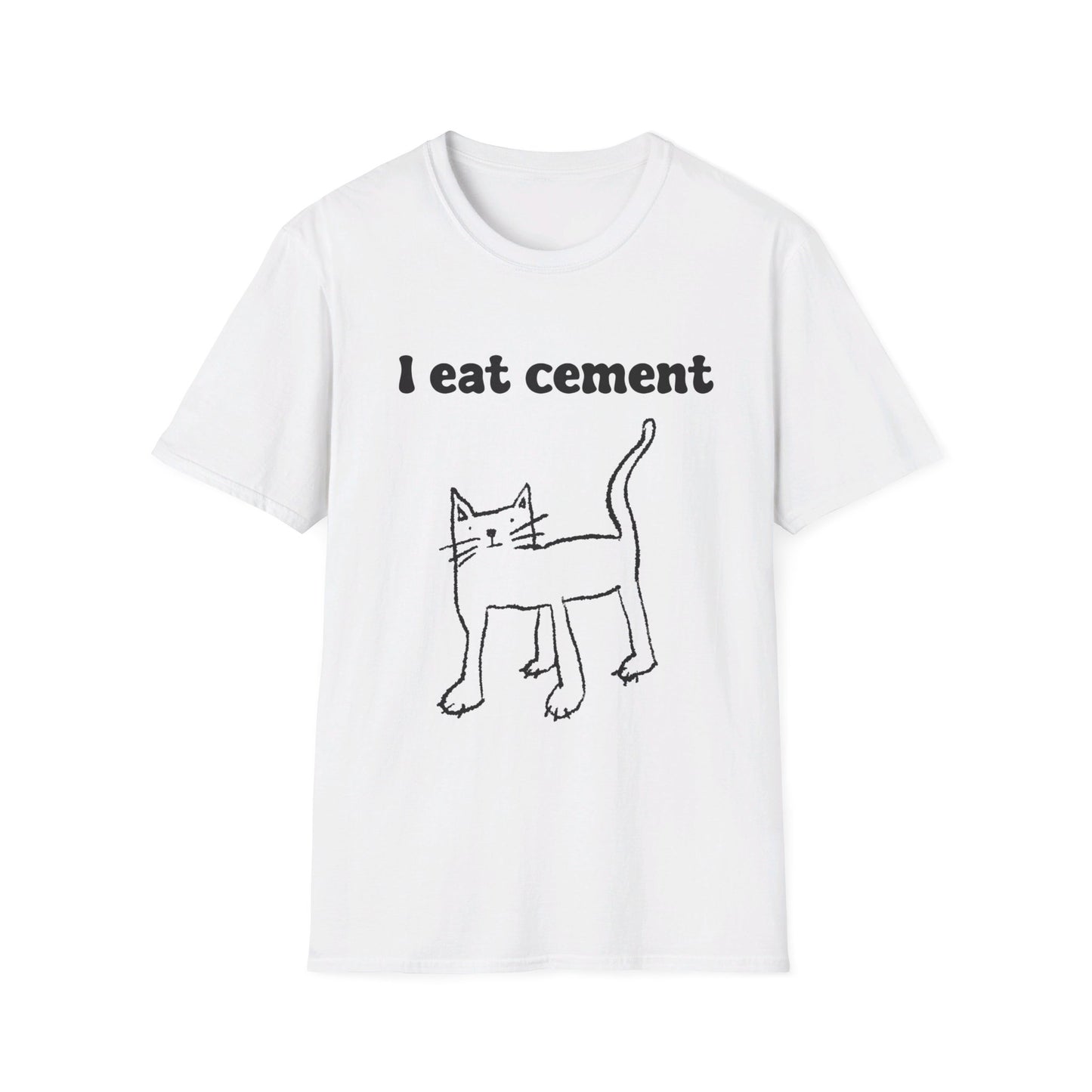I Eat Cement Unisex Softstyle T-Shirt
