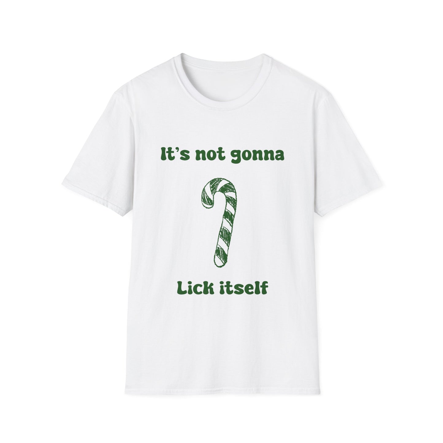 It's Not Gonna Lick Itself (Christmas Edition) Unisex Softstyle T-Shirt
