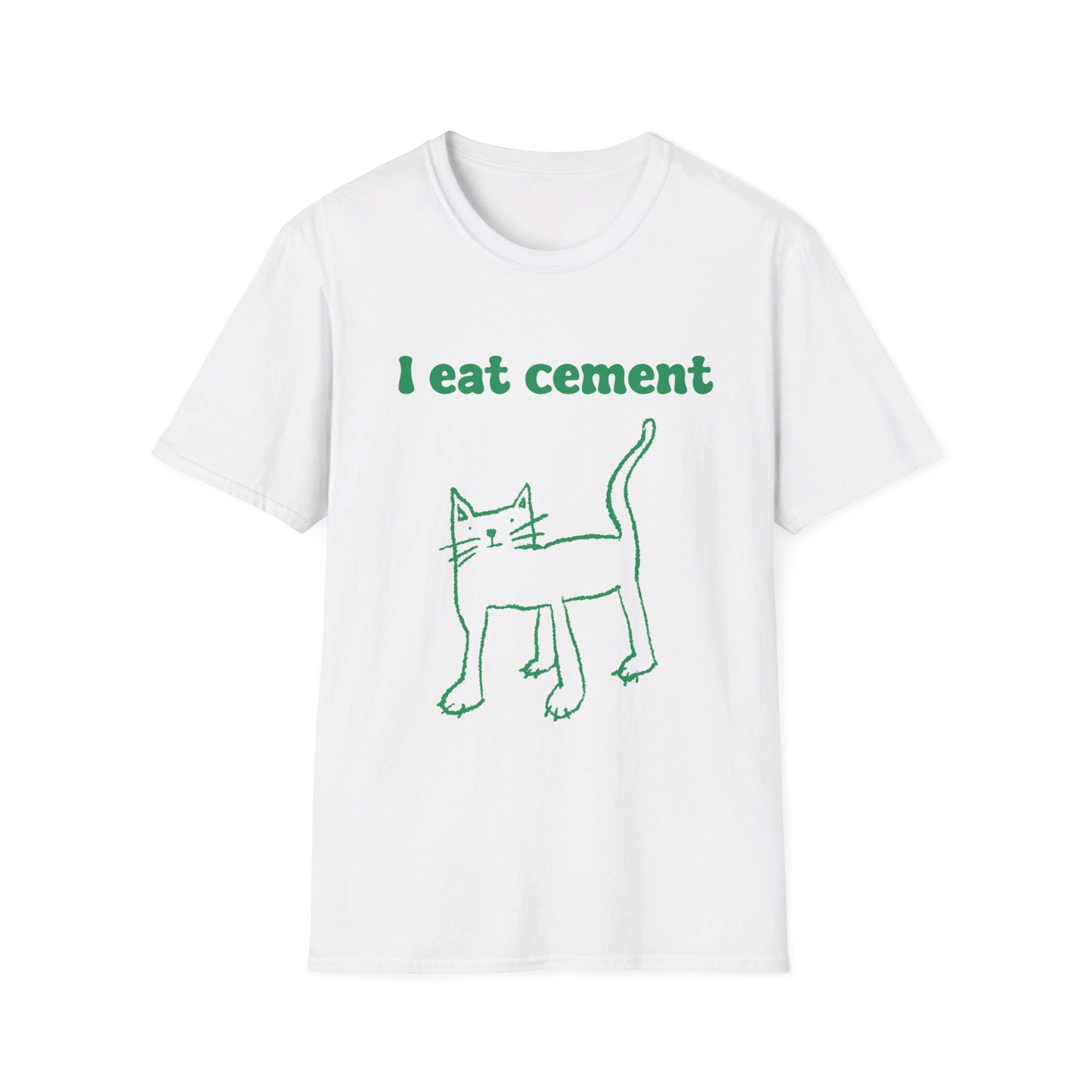 I Eat Cement Unisex Softstyle T-Shirt