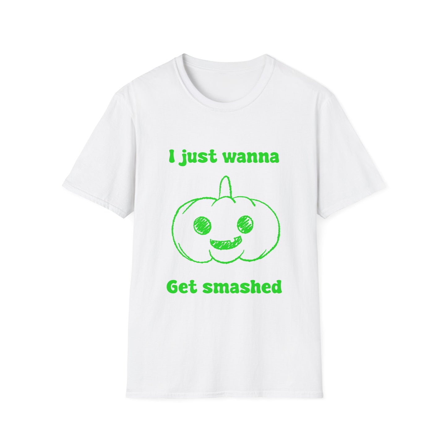 I Just Wanna Get Smashed (Halloween Edition) Unisex Softstyle T-Shirt