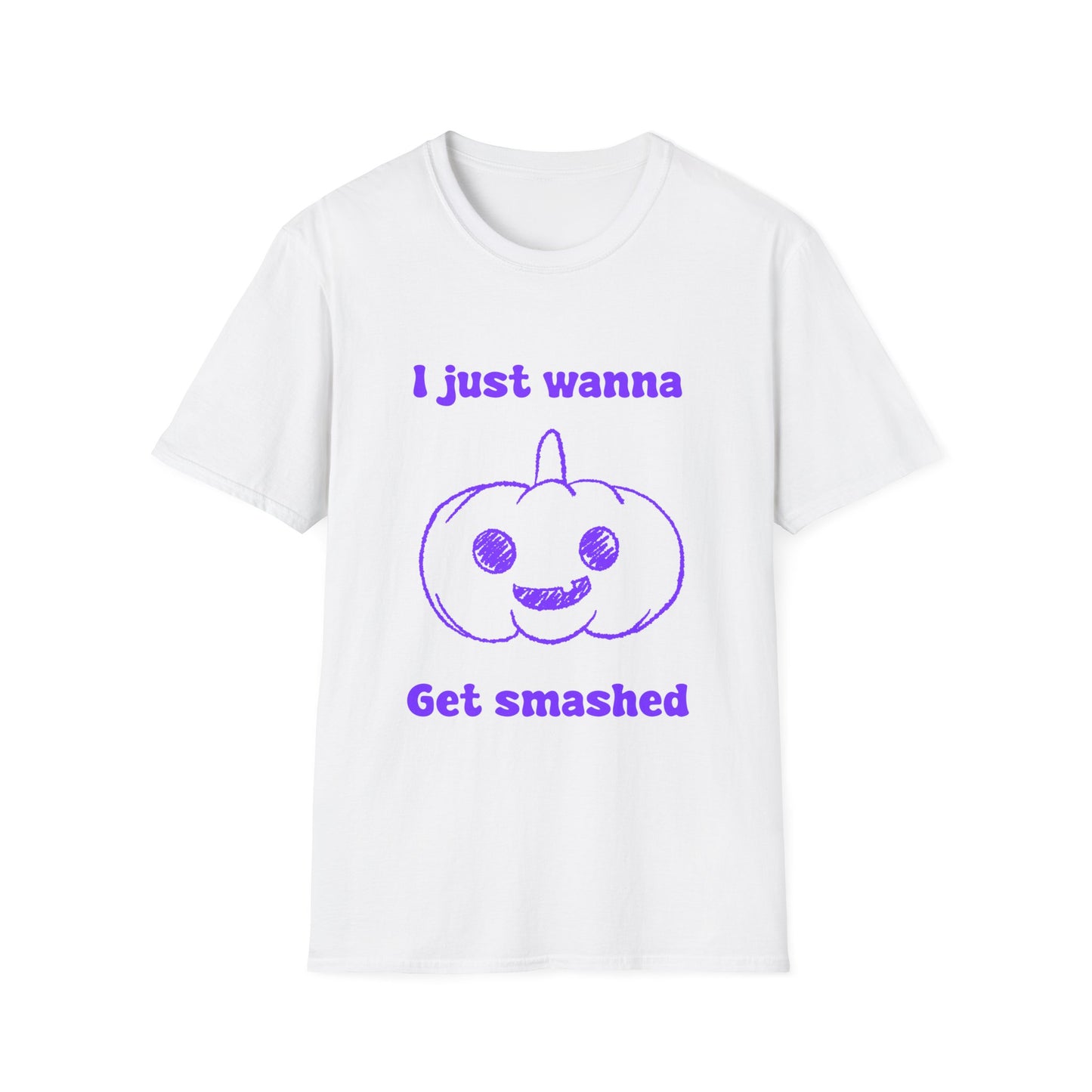 I Just Wanna Get Smashed (Halloween Edition) Unisex Softstyle T-Shirt