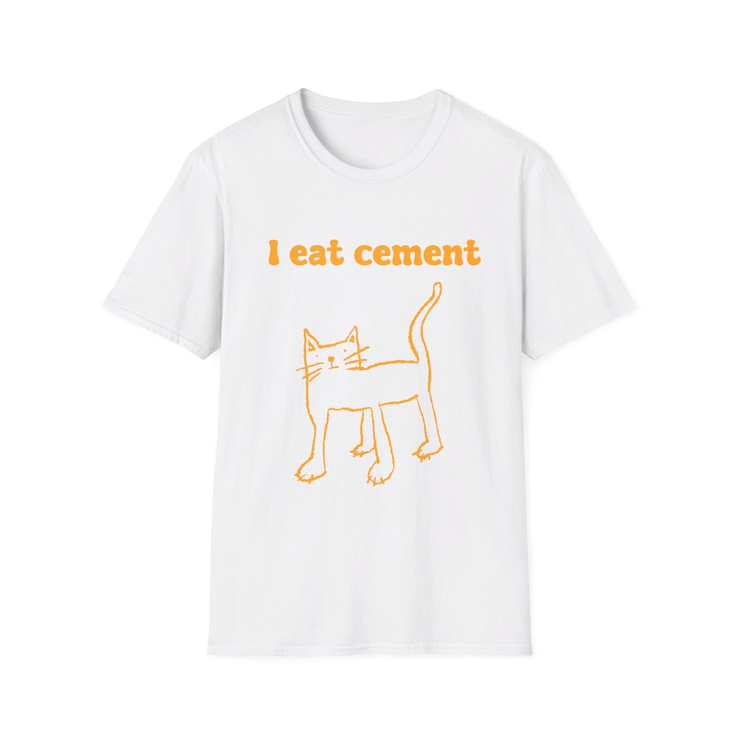 I Eat Cement Unisex Softstyle T-Shirt
