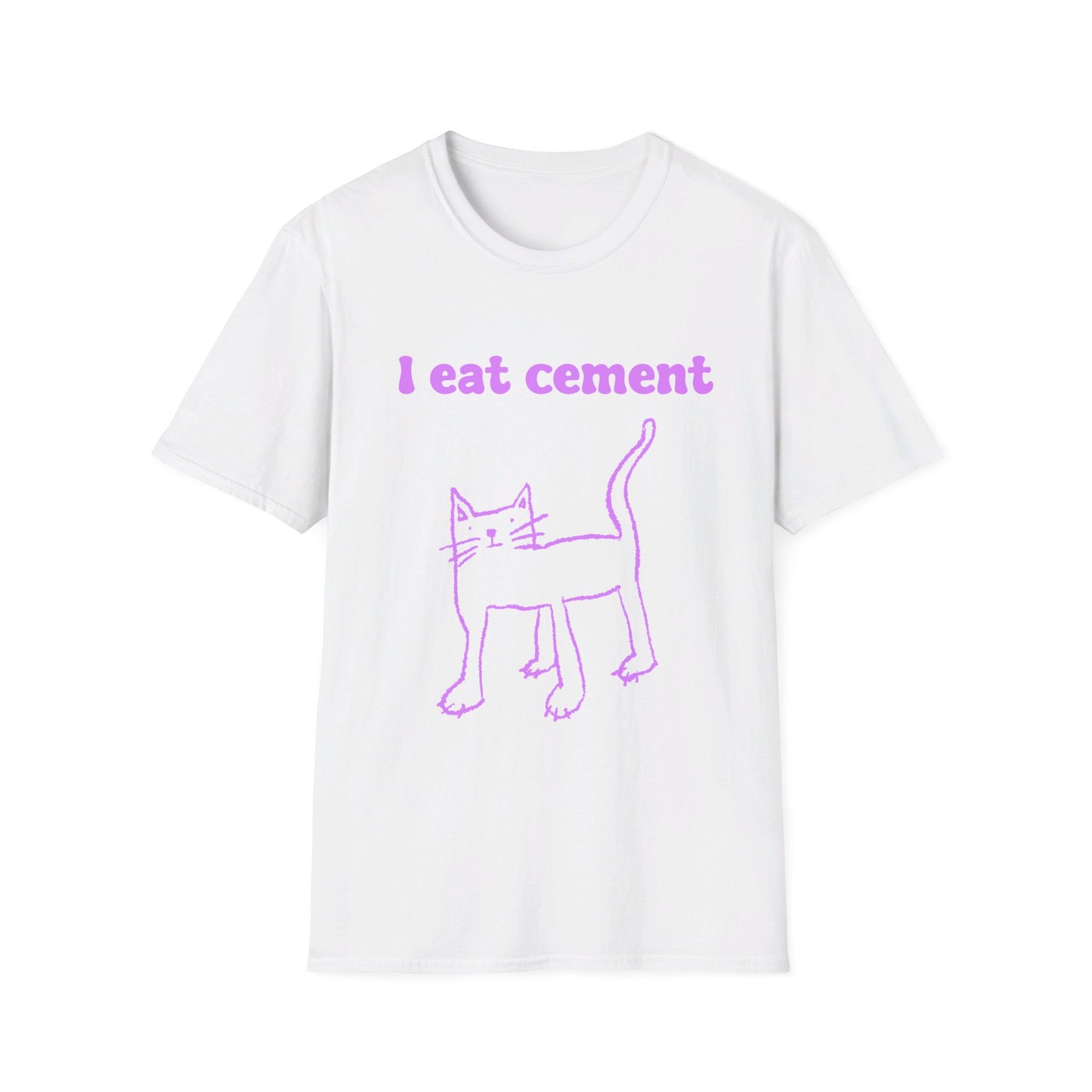 I Eat Cement Unisex Softstyle T-Shirt