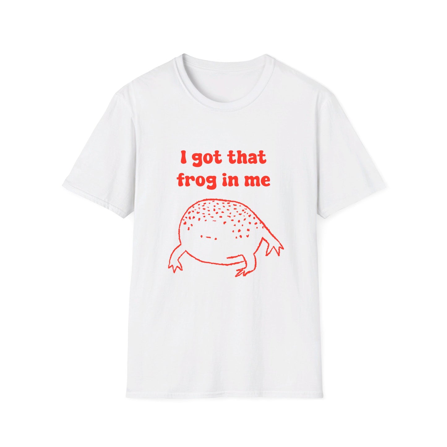 I Got That Frog In Me Unisex Softstyle T-Shirt