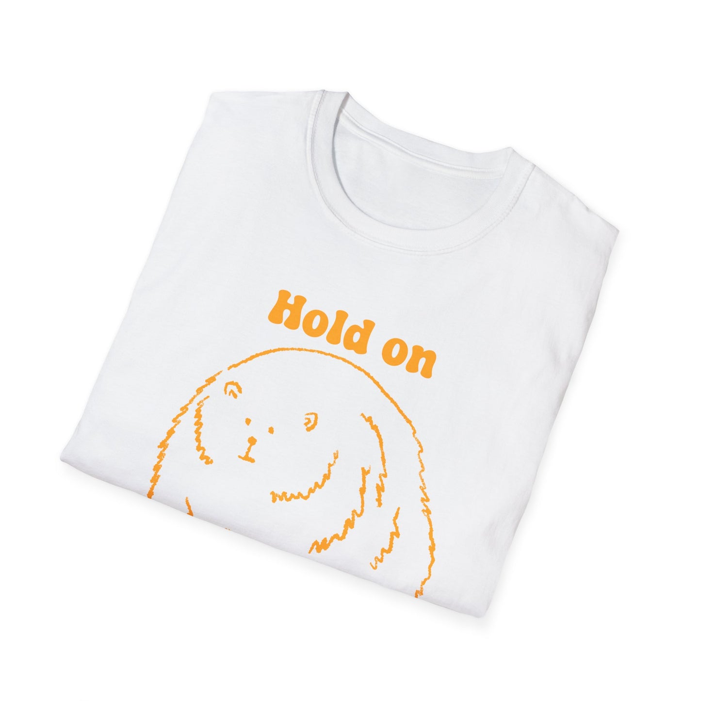 Hold On I'm Over Stimulated Unisex Softstyle T-Shirt