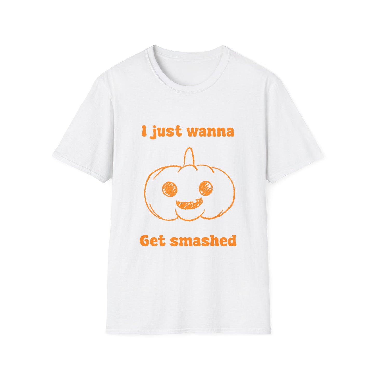 I Just Wanna Get Smashed (Halloween Edition) Unisex Softstyle T-Shirt