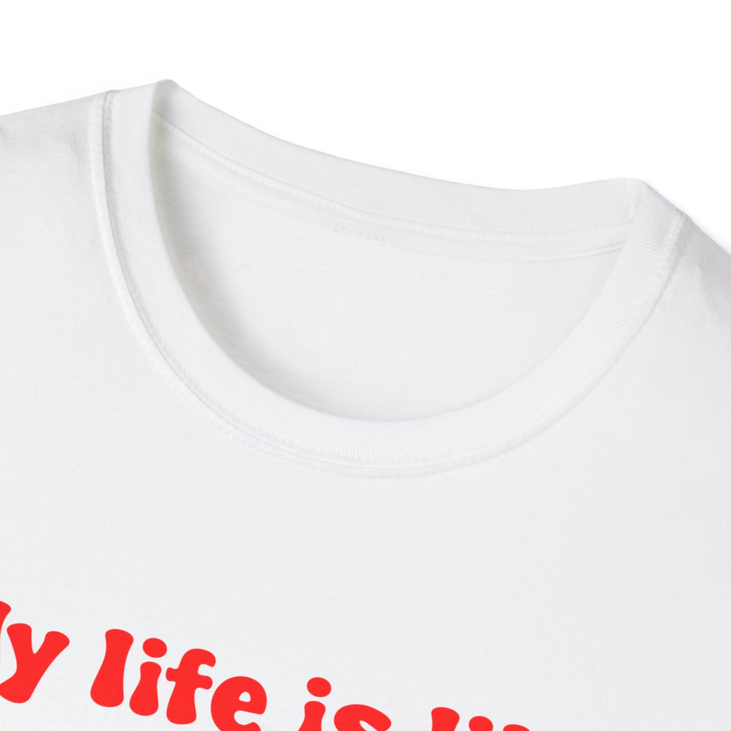 My life Is Like A Drivers License I Don't Have One Unisex Softstyle T-Shirt