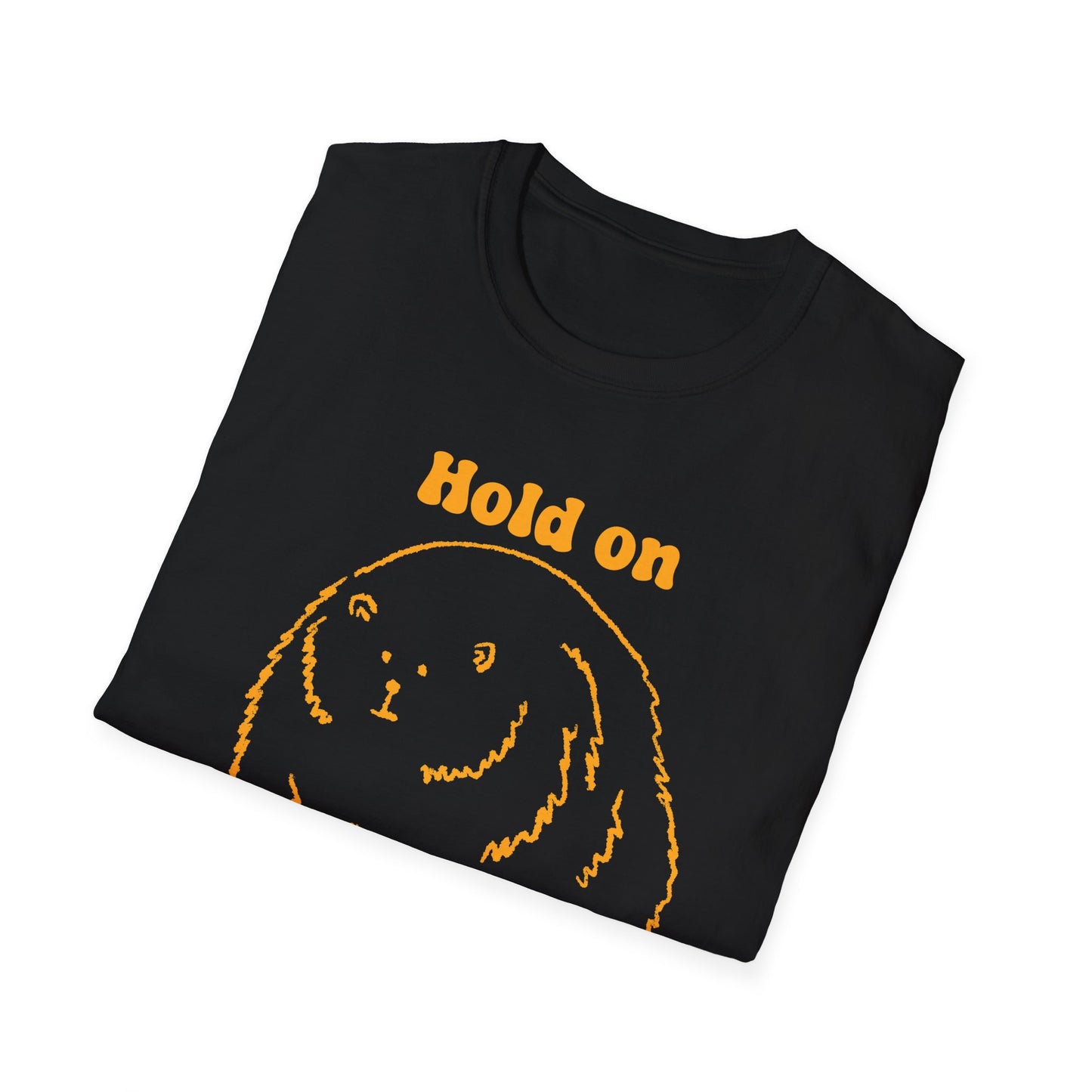 Hold On I'm Over Stimulated Unisex Softstyle T-Shirt