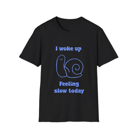 I Woke Up Feeling Slow Today Unisex Softstyle T-Shirt