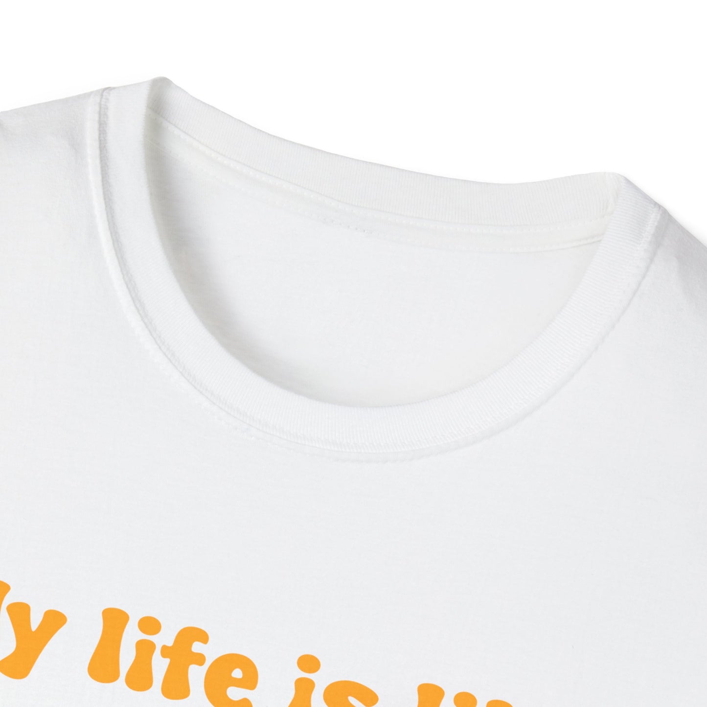 My Life Is Like A Child I Don't Have One Unisex Softstyle T-Shirt