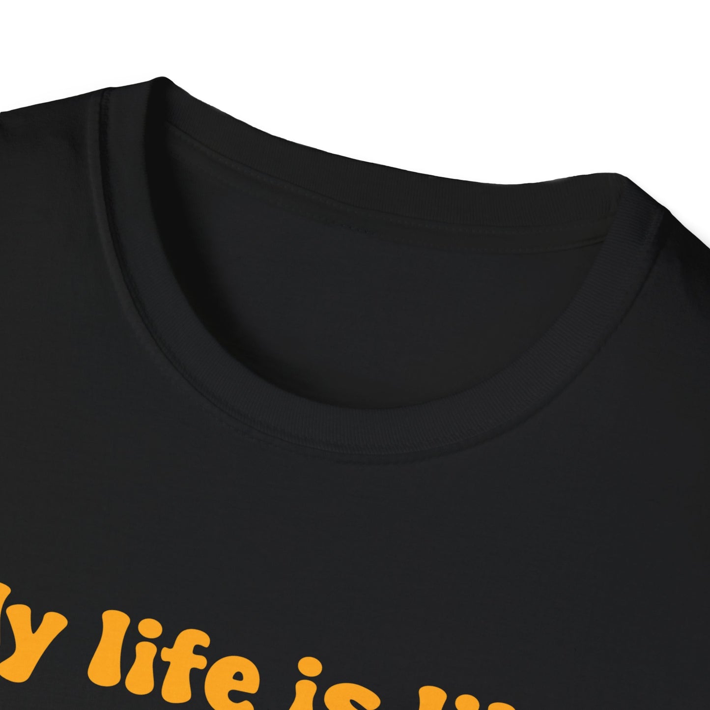 My Life Is Like A Child I Don't Have One Unisex Softstyle T-Shirt
