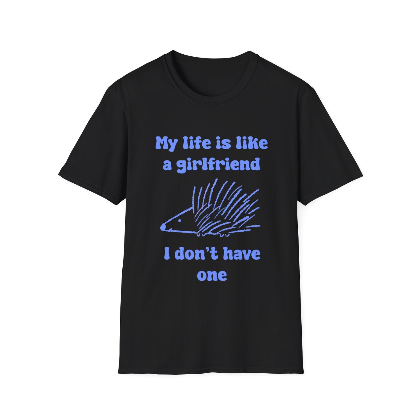 My Life Is Like A Girlfriend I Don't Have One Unisex Softstyle T-Shirt