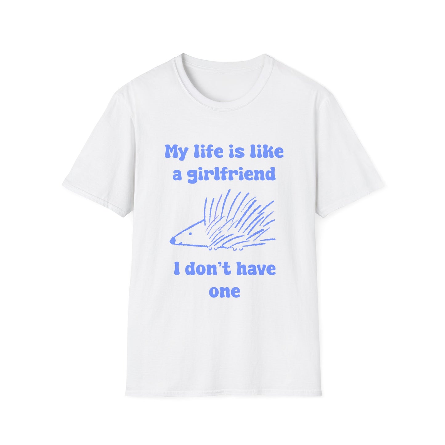 My Life Is Like A Girlfriend I Don't Have One Unisex Softstyle T-Shirt