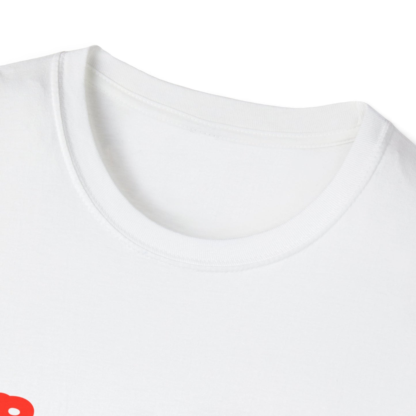 Born Too Racist Unisex Softstyle T-Shirt