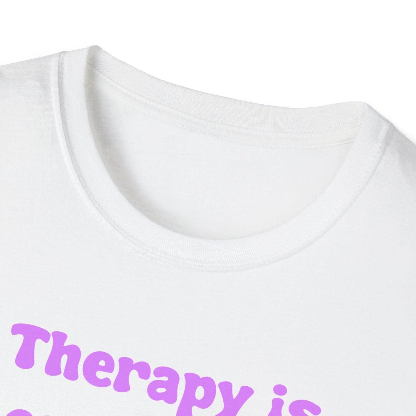 Therapy Is Expensive But Dick Is Free Unisex Softstyle T-Shirt