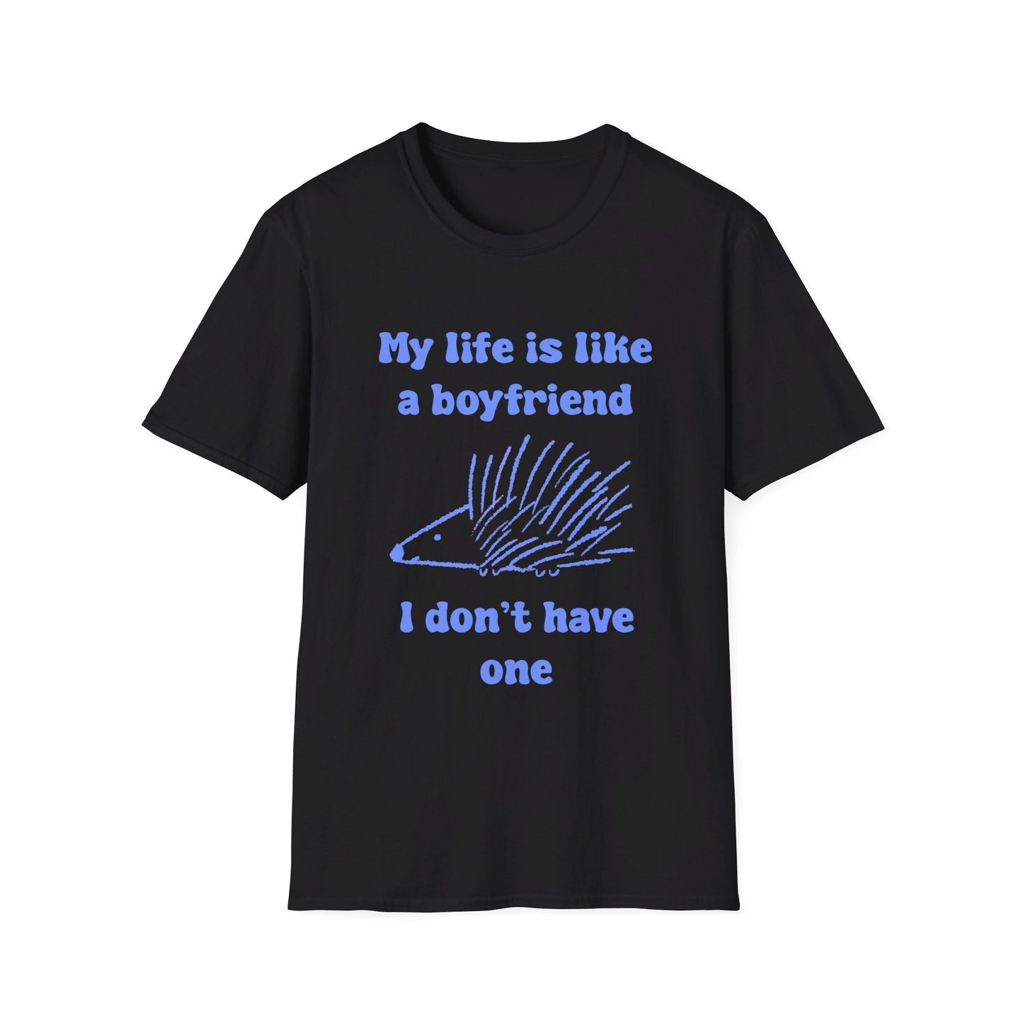 My Life Is Like A Boyfriend I Don't Have One Unisex Softstyle T-Shirt