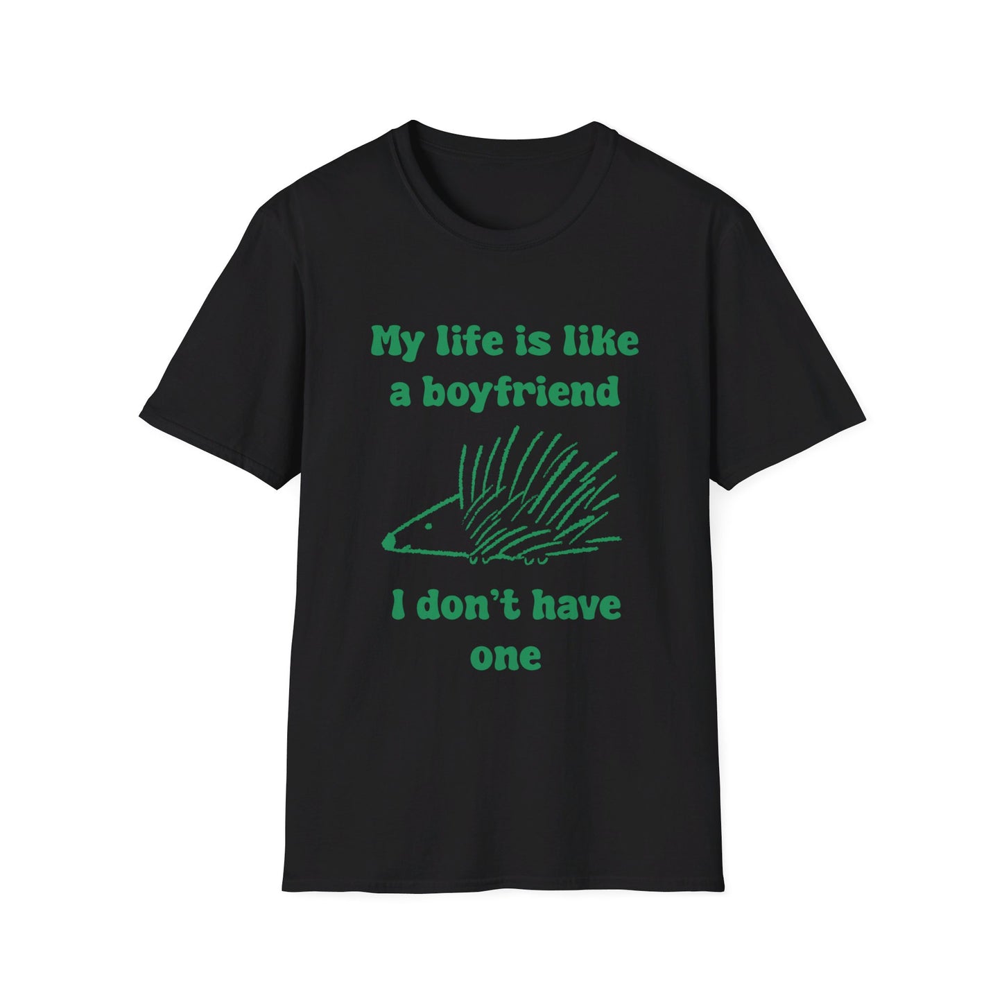My Life Is Like A Boyfriend I Don't Have One Unisex Softstyle T-Shirt