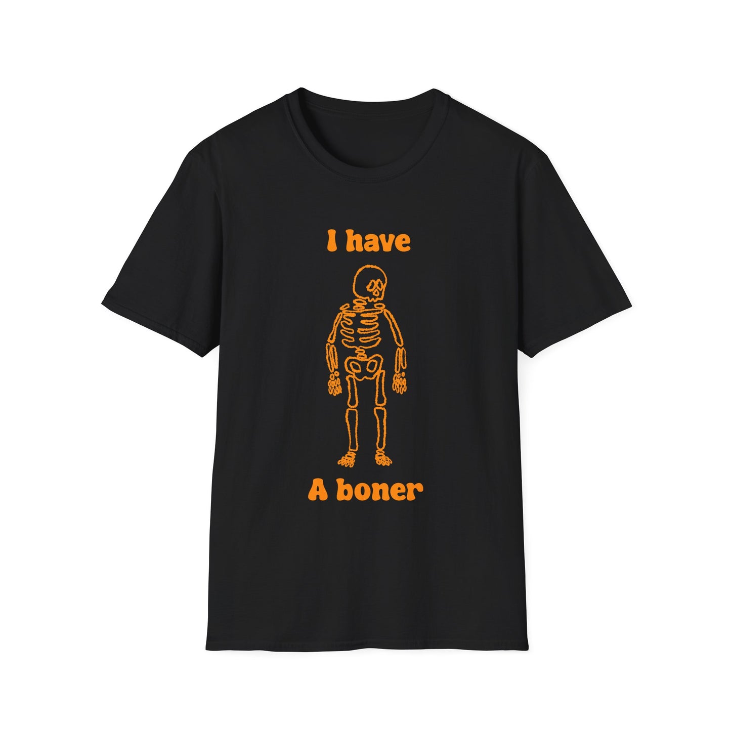 I Have A Boner (Halloween Edition) Unisex Softstyle T-Shirt