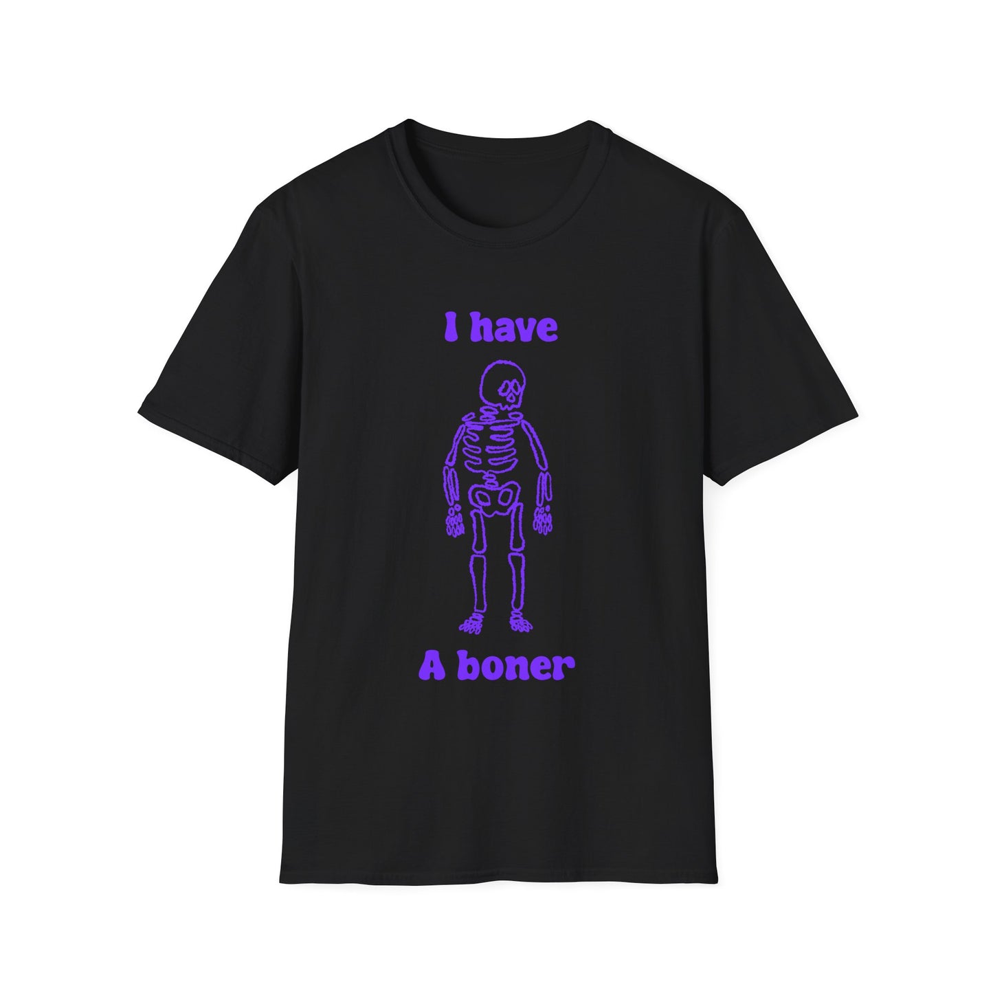 I Have A Boner (Halloween Edition) Unisex Softstyle T-Shirt