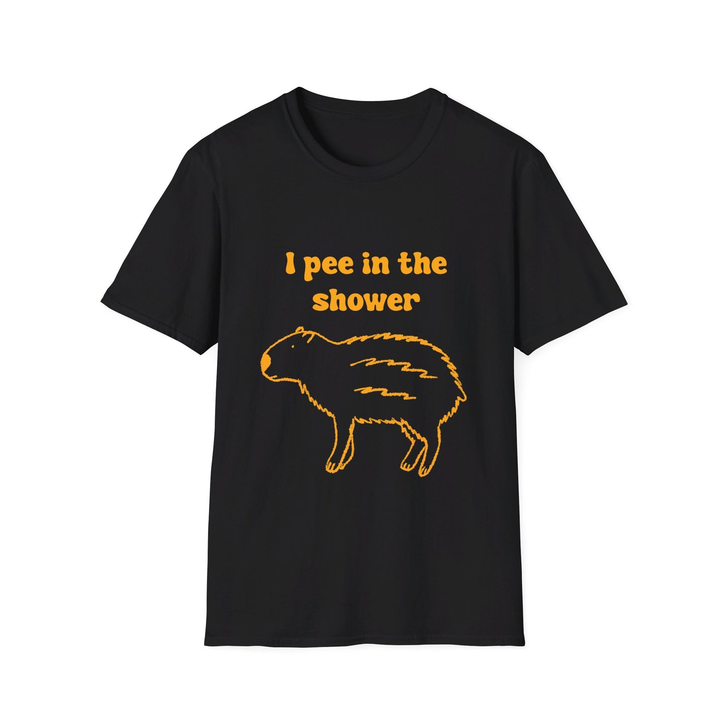 I Pee In The Shower Unisex Softstyle T-Shirt
