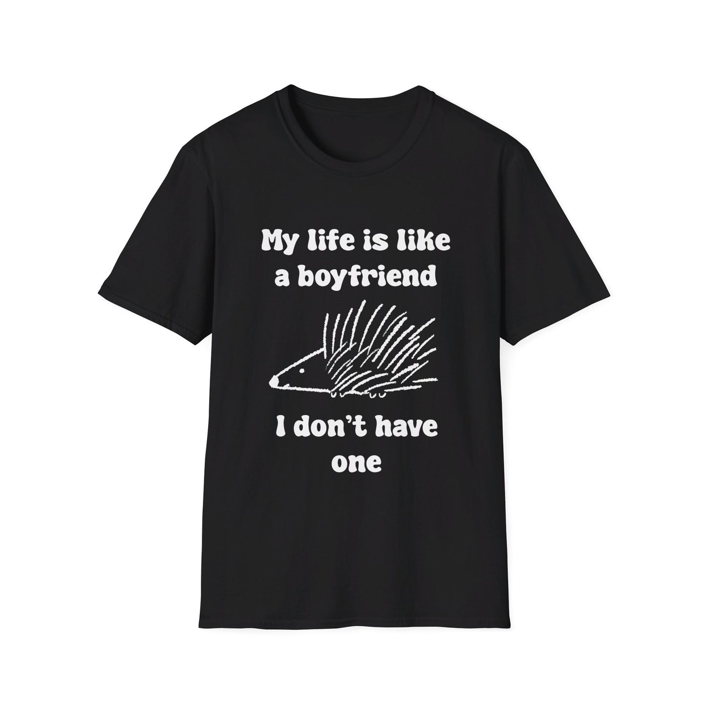 My Life Is Like A Boyfriend I Don't Have One Unisex Softstyle T-Shirt
