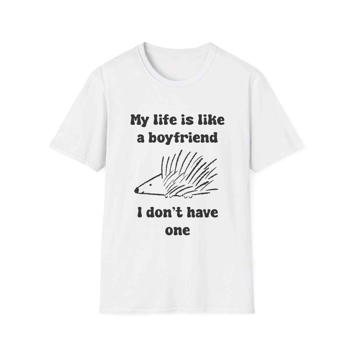 My Life Is Like A Boyfriend I Don't Have One Unisex Softstyle T-Shirt