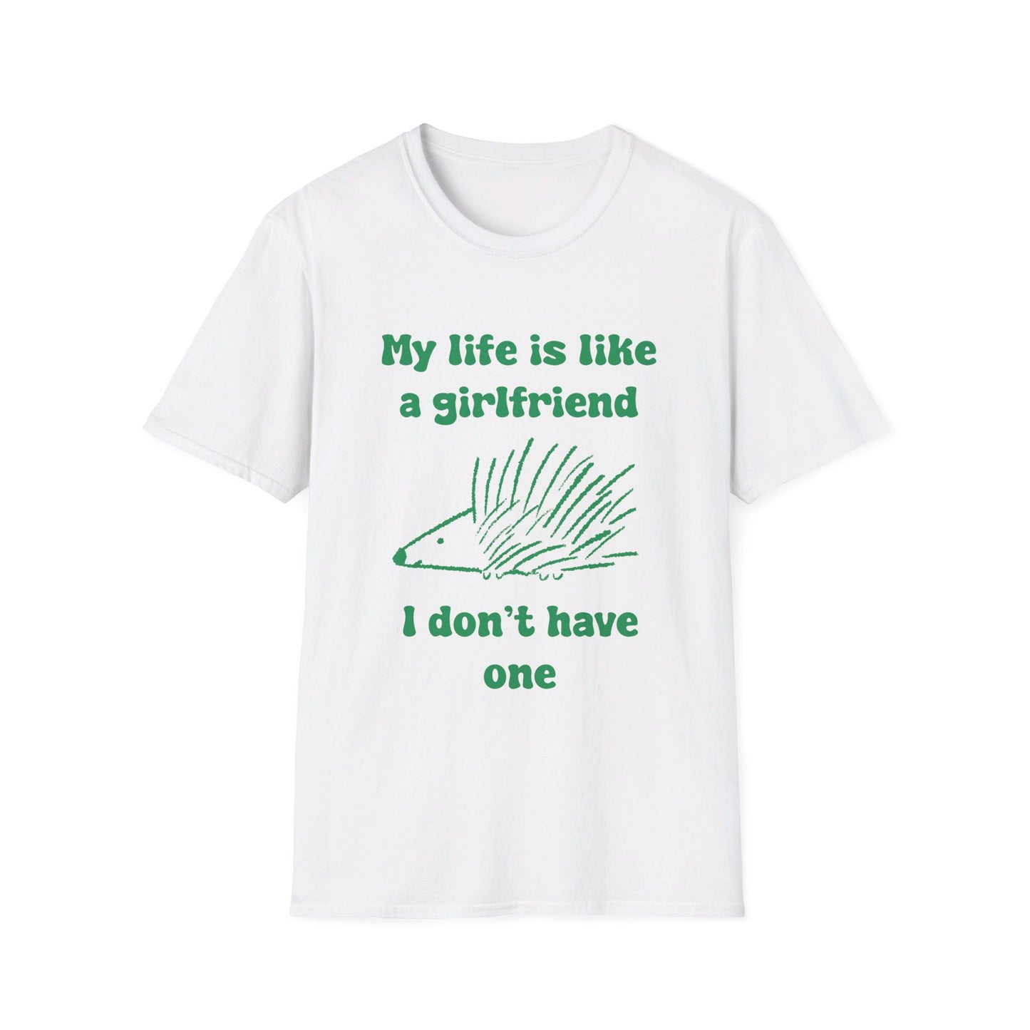 My Life Is Like A Girlfriend I Don't Have One Unisex Softstyle T-Shirt