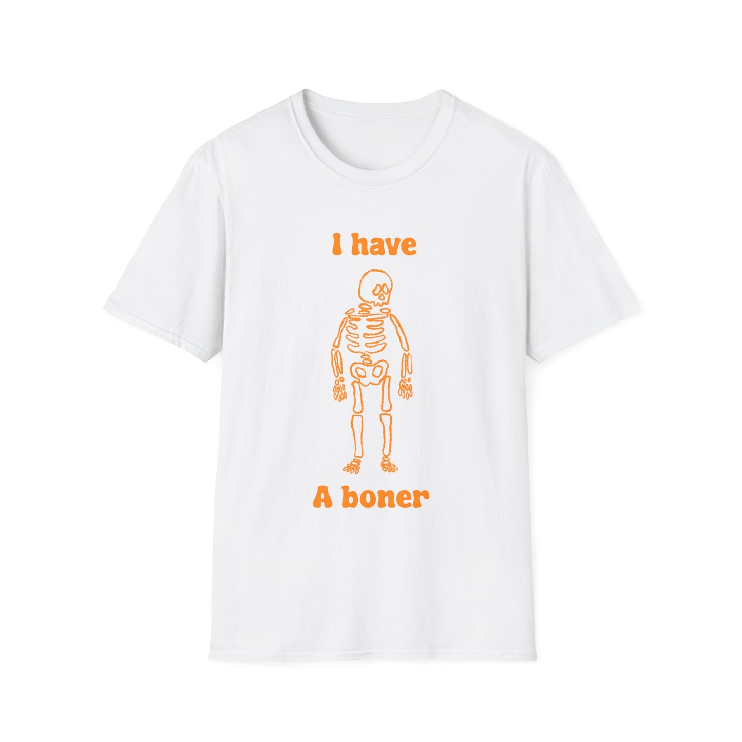 I Have A Boner (Halloween Edition) Unisex Softstyle T-Shirt
