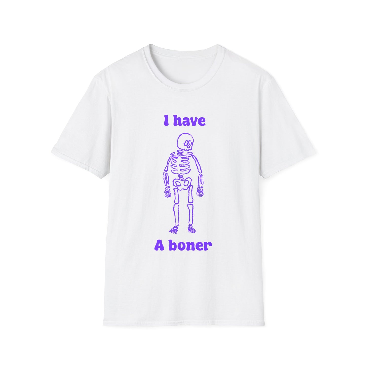 I Have A Boner (Halloween Edition) Unisex Softstyle T-Shirt