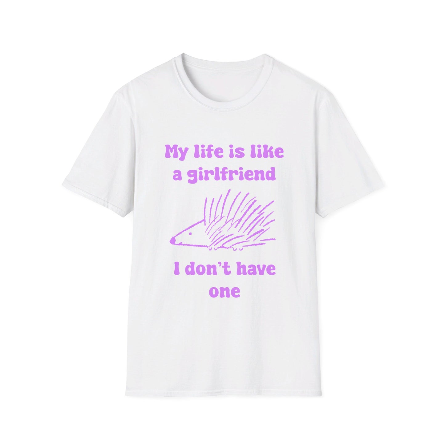 My Life Is Like A Girlfriend I Don't Have One Unisex Softstyle T-Shirt