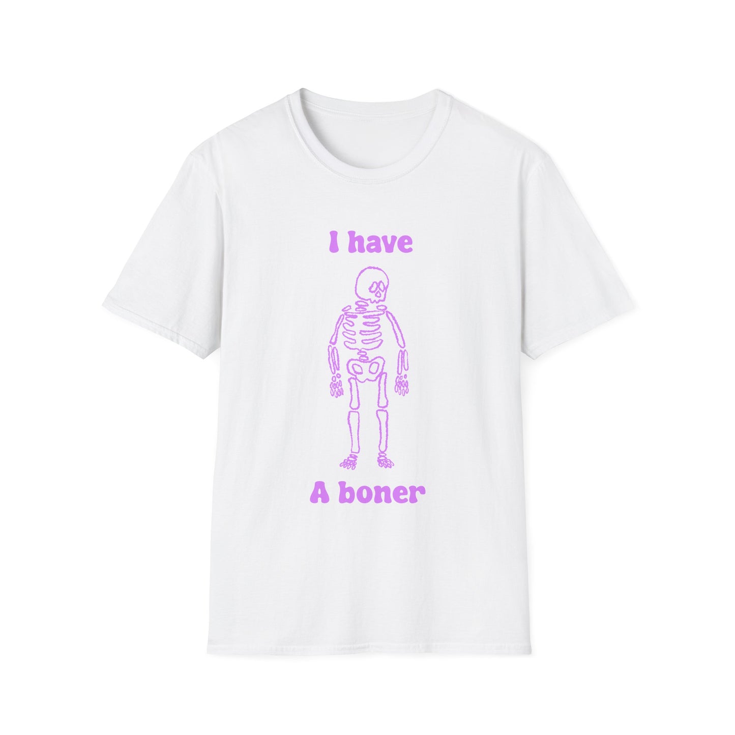 I Have A Boner Unisex Softstyle T-Shirt